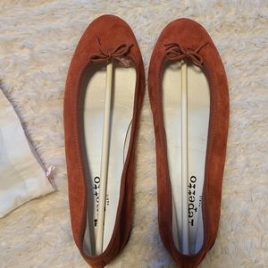 Repetto Suede Ballet Falts
